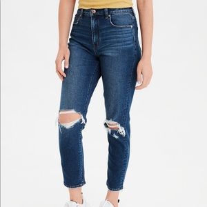 american eagle mom jeans